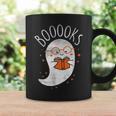 Cute Ghost Book Reading Halloween Teacher Top Graphic Print Coffee Mug Gifts ideas