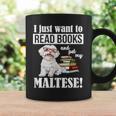 Cute Glasses Read Books & Pet My Maltese Lover Graphic Print Coffee Mug Gifts ideas Cute Glasses Read Books & Pet My Maltese Lover Graphic Print Coffee Mug Gifts ideas