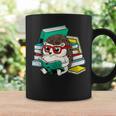 Cute Hedgehog Reading A Book Nerd Readers Graphic Print Coffee Mug Gifts ideas