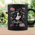 Cute Just One More Chapter Silly Goose Book Club Graphic Print Coffee Mug Gifts ideas