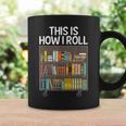 Cute Library Art For Men Women Book Reader School Librarian Graphic Print Coffee Mug Gifts ideas
