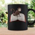 Cute Monkey Reading Books Literature Nature Graphic Print Coffee Mug Gifts ideas Cute Monkey Reading Books Literature Nature Graphic Print Coffee Mug Gifts ideas