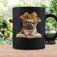 Cute Pug Reading Dog Book Lover Animal Graphic Baby Portrait Graphic Print Coffee Mug Gifts ideas Cute Pug Reading Dog Book Lover Animal Graphic Baby Portrait Graphic Print Coffee Mug Gifts ideas
