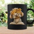 Cute Puppy Reading Dog Book Lover Animal Graphic Small Open Graphic Print Coffee Mug Gifts ideas Cute Puppy Reading Dog Book Lover Animal Graphic Small Open Graphic Print Coffee Mug Gifts ideas