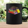Dachshund Book Reading Lovers Bookworm Girls Teachers Graphic Print Coffee Mug Gifts ideas