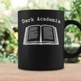 Dark Academia Aesthetic Text Open Book Dark Academic Graphic Print Coffee Mug Gifts ideas Dark Academia Aesthetic Text Open Book Dark Academic Graphic Print Coffee Mug Gifts ideas