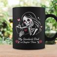Dark Romance Pajama Skeleton Costume Woman Book Reading Graphic Print Coffee Mug Gifts ideas Dark Romance Pajama Skeleton Costume Woman Book Reading Graphic Print Coffee Mug Gifts ideas