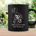 Dark Romance Skeleton Costume Woman Pajama Book Reading Graphic Print Coffee Mug Gifts ideas