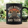 Dogs Books And Yarn Crochet Crocheting Graphic Print Coffee Mug Gifts ideas Dogs Books And Yarn Crochet Crocheting Graphic Print Coffee Mug Gifts ideas