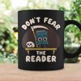Don't Fear The Reader Kawaii Style Book Cartoon Graphic Print Coffee Mug Gifts ideas Don't Fear The Reader Kawaii Style Book Cartoon Graphic Print Coffee Mug Gifts ideas