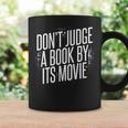 Don't Judge A Book By Its Movie Graphic Print Coffee Mug Gifts ideas Don't Judge A Book By Its Movie Graphic Print Coffee Mug Gifts ideas