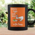 Dr Seuss Green Eggs And Ham Book Cover Graphic Print Coffee Mug Gifts ideas