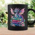 Dragon Book Fantasy Reading Graphic Print Coffee Mug Gifts ideas
