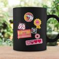 Dungeon Crawler Carl Colorful Sticker Collage LitRPG Book Graphic Print Coffee Mug Gifts ideas