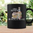 Easily Distracted By Books And Bunnies Graphic Print Coffee Mug Gifts ideas