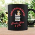 Easily Distracted By Books Cats Tea Book Lovers Librarians Graphic Print Coffee Mug Gifts ideas Easily Distracted By Books Cats Tea Book Lovers Librarians Graphic Print Coffee Mug Gifts ideas