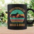 Easily Distracted By Dholes & Books Retro Wild Dogs Lover Graphic Print Coffee Mug Gifts ideas Easily Distracted By Dholes & Books Retro Wild Dogs Lover Graphic Print Coffee Mug Gifts ideas