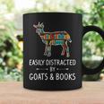 Easily Distracted By Goats & Books Lover Sheep Kid Graphic Print Coffee Mug Gifts ideas Easily Distracted By Goats & Books Lover Sheep Kid Graphic Print Coffee Mug Gifts ideas