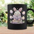 Easter Bunny Reading Book Cute Pastel Eggs Graphic Print Coffee Mug Gifts ideas Easter Bunny Reading Book Cute Pastel Eggs Graphic Print Coffee Mug Gifts ideas