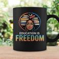 Education Is Freedom Woman Afro Books Reading Graphic Print Coffee Mug Gifts ideas Education Is Freedom Woman Afro Books Reading Graphic Print Coffee Mug Gifts ideas