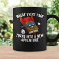 Every Page a New Adventure Book Lover Graphic Print Coffee Mug Gifts ideas Every Page a New Adventure Book Lover Graphic Print Coffee Mug Gifts ideas