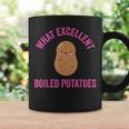What Excellent Boiled Potatoes Literature Book Kawaii Potato Graphic Print Coffee Mug Gifts ideas