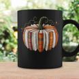 Fall Book Pumpkin Retro Reading Halloween Teacher Graphic Print Coffee Mug Gifts ideas