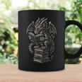 Fantasy Dragon Reading Books Librarian Literature Graphic Print Coffee Mug Gifts ideas Fantasy Dragon Reading Books Librarian Literature Graphic Print Coffee Mug Gifts ideas