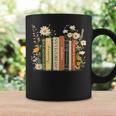 Fantasy Drama Tragedy Book Floral Subtle Graphic Print Coffee Mug Gifts ideas