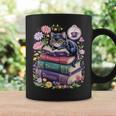 Fantasy Drama Tragedy Cute Cat Book Lover Readers Librarians Graphic Print Coffee Mug Gifts ideas