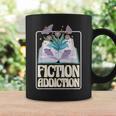 Fiction Addiction Book Reader And Booklover Graphic Print Coffee Mug Gifts ideas