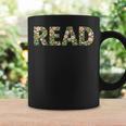 Floral Read Typography Aesthetic Book Lover Graphic Print Coffee Mug Gifts ideas