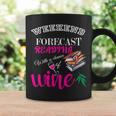 Weekend Forecast Reading With a Chance Of Wine Book Humor Graphic Print Coffee Mug Gifts ideas