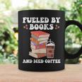 Fueled By Books And Iced Coffee Coffee Read Book Lover Graphic Print Coffee Mug Gifts ideas Fueled By Books And Iced Coffee Coffee Read Book Lover Graphic Print Coffee Mug Gifts ideas