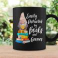 Garden Gnome Easily Distracted By Books Gnomes Graphic Print Coffee Mug Gifts ideas Garden Gnome Easily Distracted By Books Gnomes Graphic Print Coffee Mug Gifts ideas