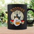 Ghost Book Reading Halloween Booooks Teacher Graphic Print Coffee Mug Gifts ideas