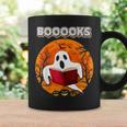 Ghost Reading Books Teacher Halloween Men Women Graphic Print Coffee Mug Gifts ideas