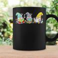 Gnomes Reading Books Teacher Easter Day Eggs Book Lovers Graphic Print Coffee Mug Gifts ideas