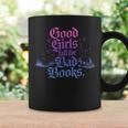 Good Girls Fall For Bad Books Smut Bookish Quote Graphic Print Coffee Mug Gifts ideas