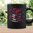 Gothic Books Roses Dark Academia Vintage Library Romance Graphic Print Coffee Mug Gifts ideas Gothic Books Roses Dark Academia Vintage Library Romance Graphic Print Coffee Mug Gifts ideas