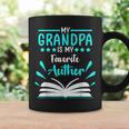 My Grandpa Is My Favorite Author Write Book Graphic Print Coffee Mug Gifts ideas