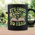 Groovy It's Good Luck To Read St Patrick's Day Book Lucky Graphic Print Coffee Mug Gifts ideas Groovy It's Good Luck To Read St Patrick's Day Book Lucky Graphic Print Coffee Mug Gifts ideas