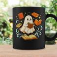 Halloween Cute Ghost Shirt Reading Books Ghost Graphic Print Coffee Mug Gifts ideas