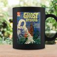 Halloween Horror Vintage Ghost Grim Reaper Comic Book Retro Graphic Print Coffee Mug Gifts ideas