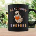 Halloween Read More Books Cute Boo Read a Book Graphic Print Coffee Mug Gifts ideas