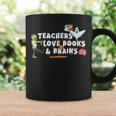Halloween Teacher Love Books And Brains Teacher Halloween For Men Women Kids Graphic Print Coffee Mug Gifts ideas Halloween Teacher Love Books And Brains Teacher Halloween For Men Women Kids Graphic Print Coffee Mug Gifts ideas