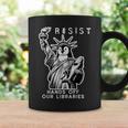 Hands Off Our Libraries Books Reading Penguin Resist Protest Graphic Print Coffee Mug Gifts ideas Hands Off Our Libraries Books Reading Penguin Resist Protest Graphic Print Coffee Mug Gifts ideas