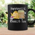 Happiness Is Books And Tea Graphic Print Coffee Mug Gifts ideas Happiness Is Books And Tea Graphic Print Coffee Mug Gifts ideas
