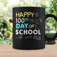 Happy 100th Day Of 5th Fifth Grade Books School Teacher Graphic Print Coffee Mug Gifts ideas