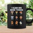 I Can Do Hard Things Children's Book Characters Graphic Print Coffee Mug Gifts ideas